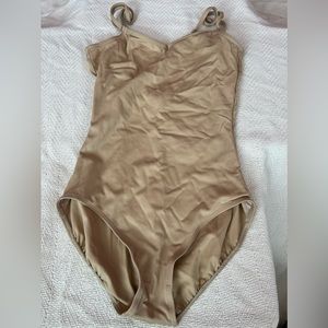Capezio nude leotard